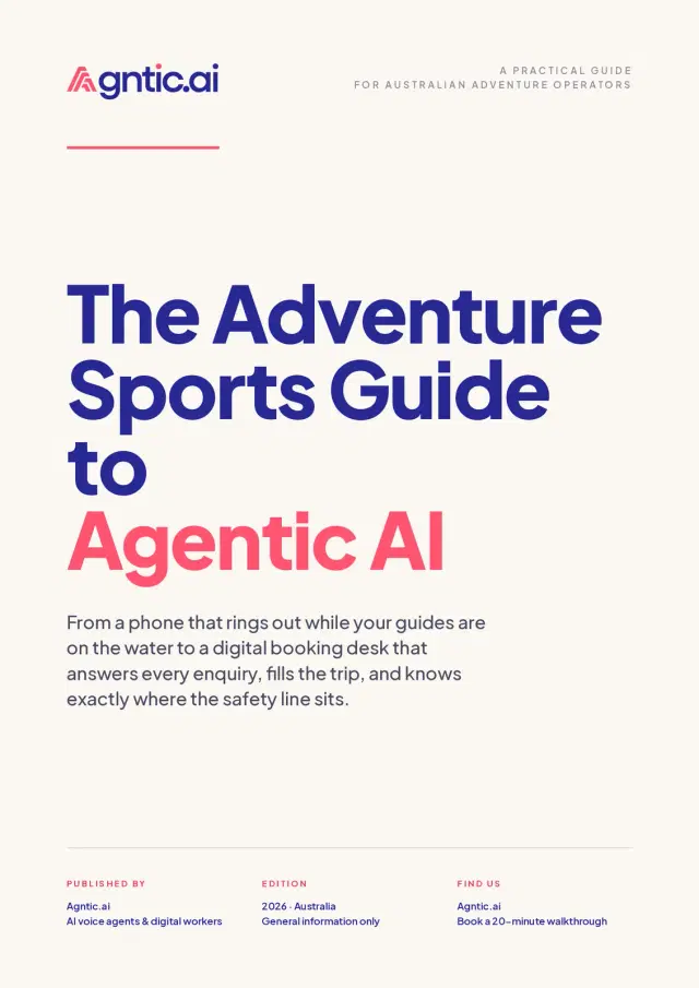 The adventure sports guide to agentic AI. cover
