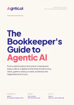 The bookkeeper's guide to agentic AI. cover